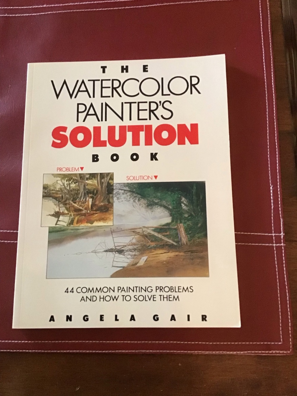 The Watercolor Painter’s Solution Book by Angela Gair